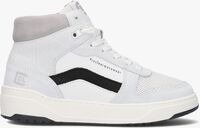 Witte CYCLEUR DE LUXE Hoge sneaker FRONTFLIP - medium