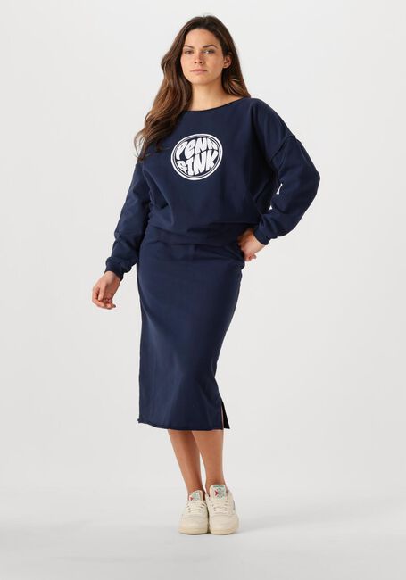 Blauwe PENN & INK Maxirok SKIRT - large