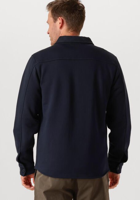 Donkerblauwe BUTCHER OF BLUE Overshirt PERRY ZIP OVERSHIRT - large