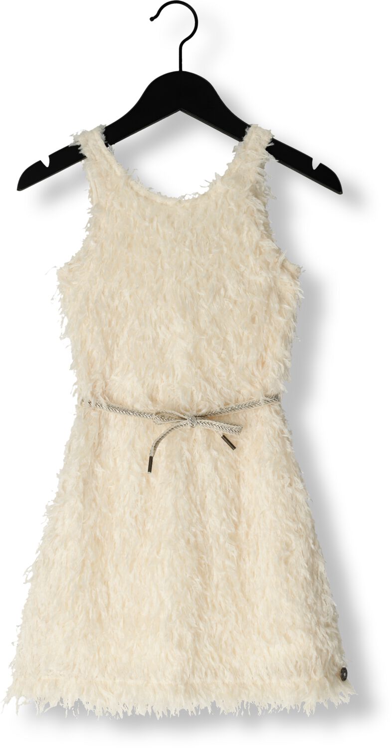 LIKE FLO Meisjes Jurken Flo Feather Dress Ecru
