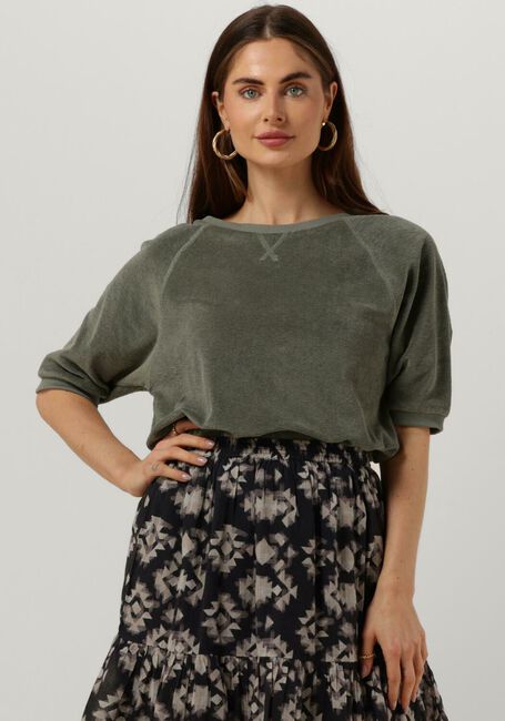 Groene BY-BAR Top NEVA SLUB TOP - large