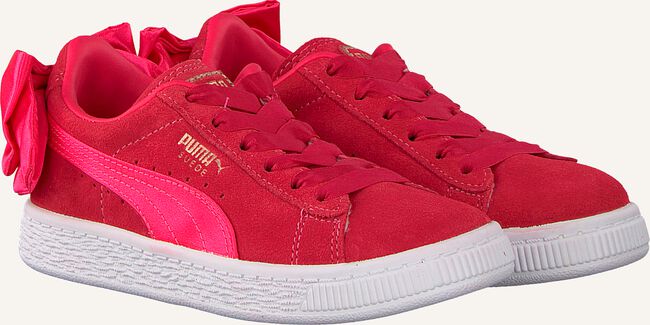 Roze PUMA Lage sneakers SUEDE BOW AC PS/INF Roze PUMA Lage sneakers SUEDE BOW AC PS/INF - large