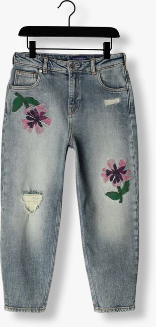 Blauwe SCOTCH & SODA Mom jeans THE TIDE BALLOON FIT JEANS - large