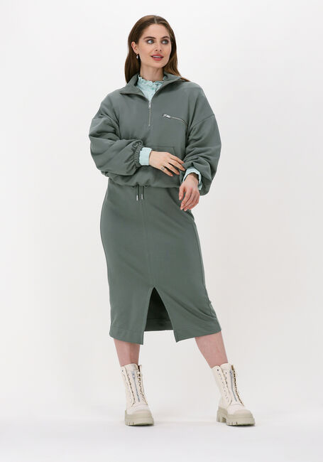 Groene SECOND FEMALE Midirok VERBENA SWEAT SKIRT Groene SECOND FEMALE Midirok VERBENA SWEAT SKIRT - large