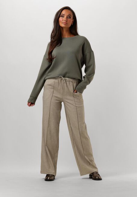 Groene MSCH COPENHAGEN Trui MSCHIMA Q SWEATERSHIRT - large