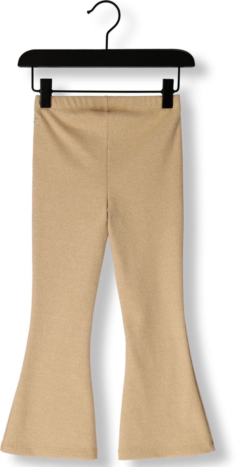 DAILY7 Meisjes Broeken Metallic Wide Pants Beige