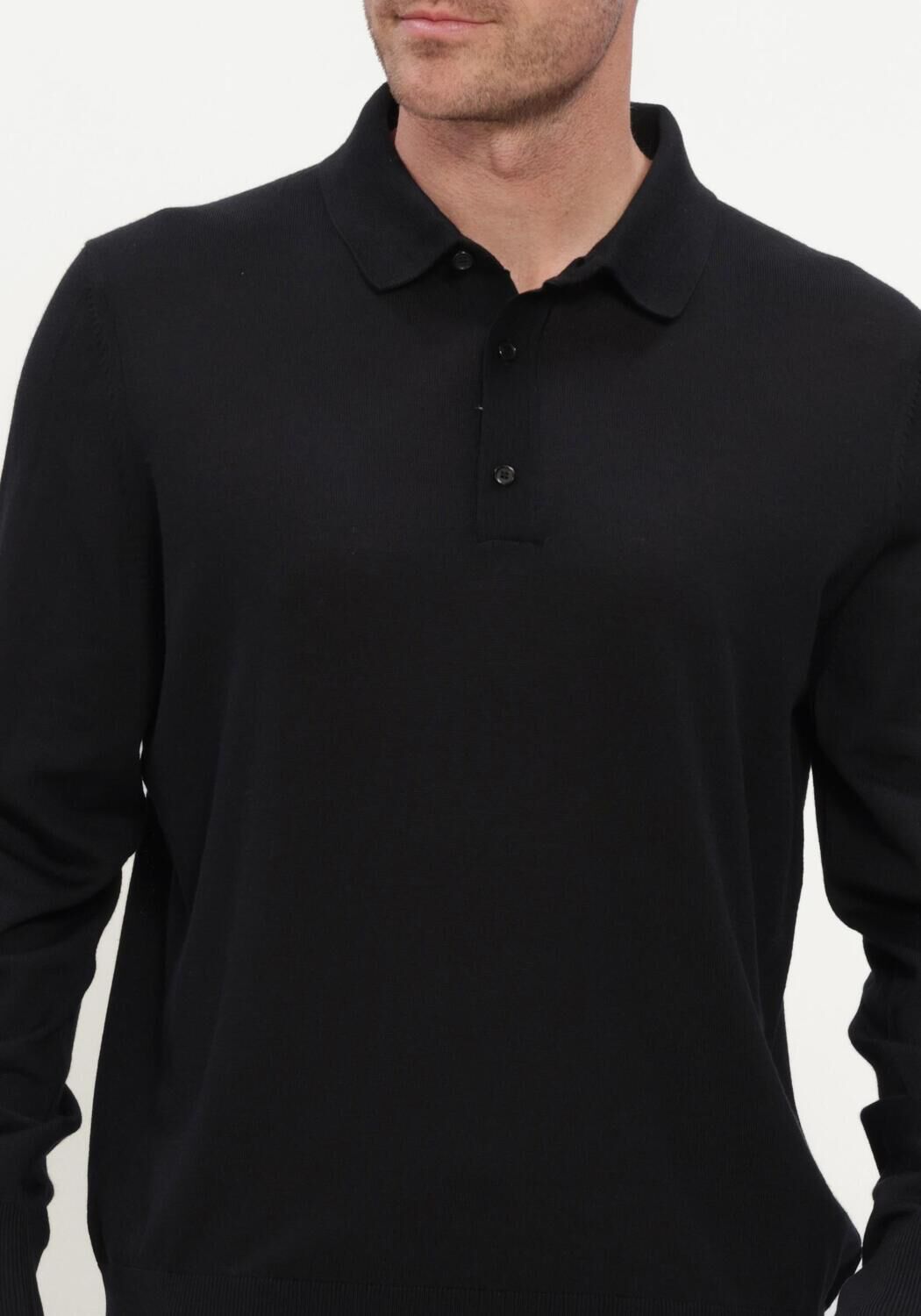 BOSS BLACK Heren Truien & Vesten H-lancione Zwart