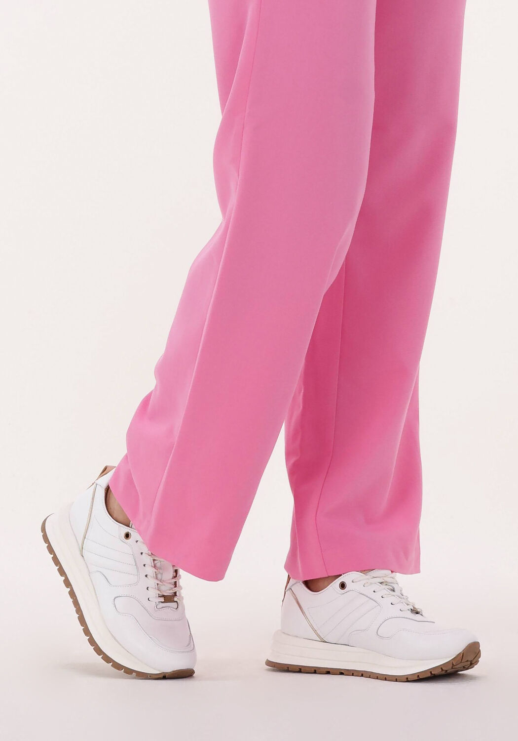 Witte FRED DE LA BRETONIERE Lage sneakers 101010398 - large