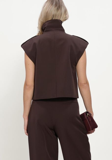 Bruine BRUUNS BAZAAR Gilet RUBYSUSBBLITA WAISTCOAT - large