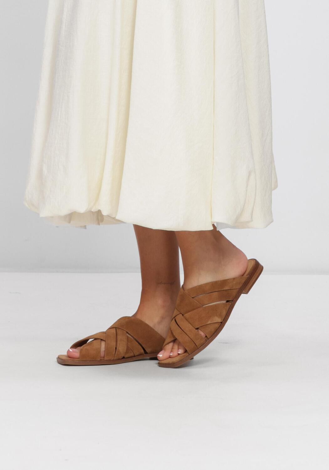 Cognac STEFANO LAURAN Slippers 4004A - large