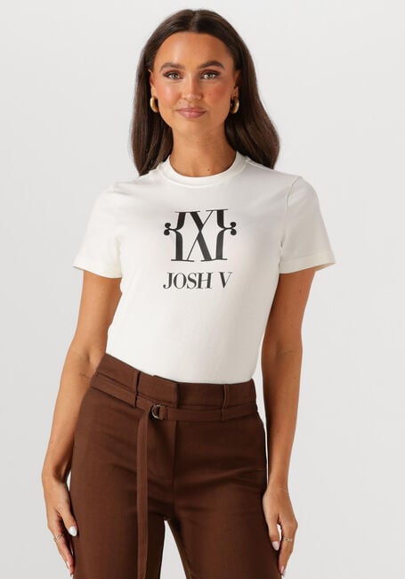 Gebroken wit JOSH V T-shirt JV DORIE MONOGRAM - large