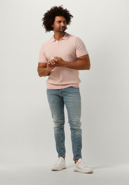 Lichtroze DSTREZZED Polo DS_MERCURY SHORT SLEEVE POLO - large