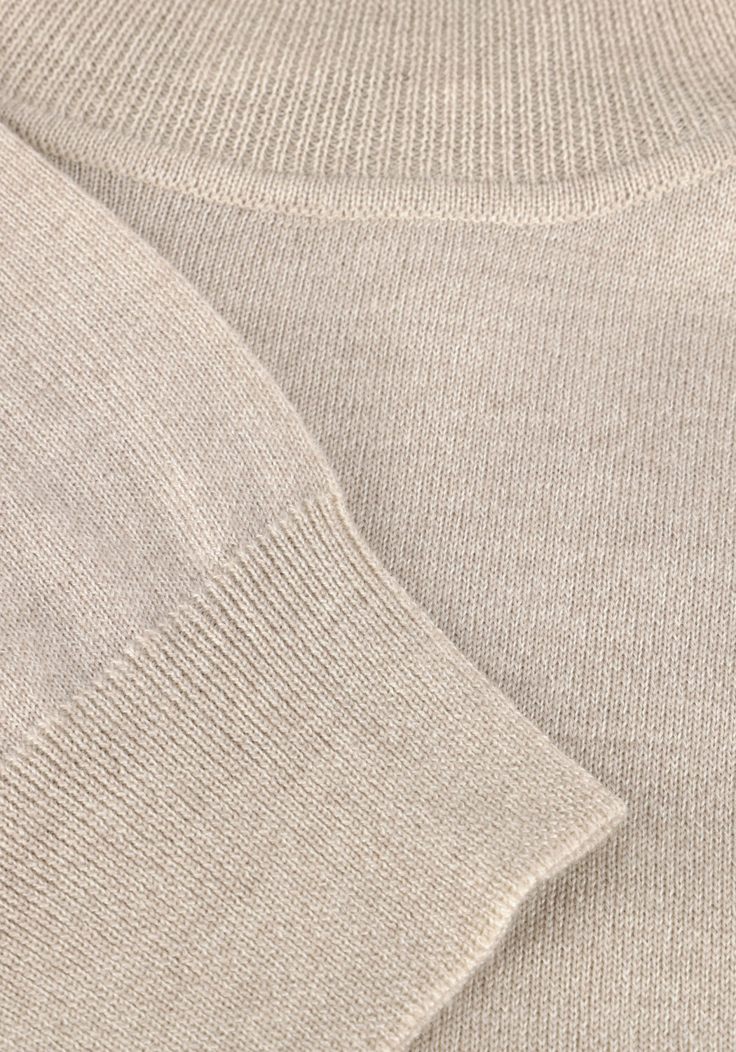 Beige PROFUOMO Coltrui PULLOVER ROLL NECK - large