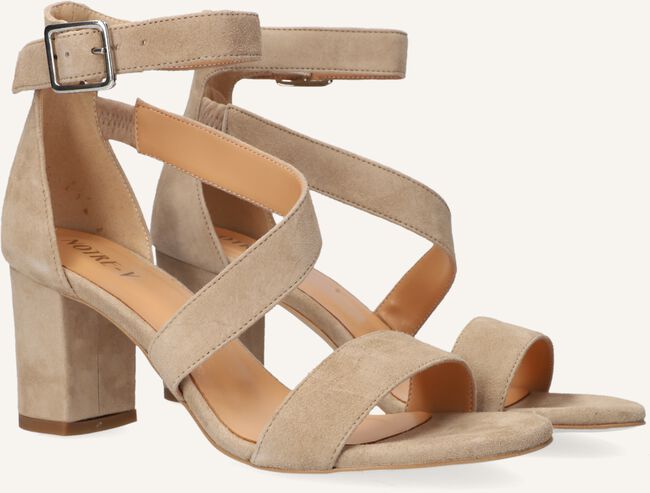 Beige NOTRE-V Platte sandalen 7836 Beige NOTRE-V Platte sandalen 7836 - large