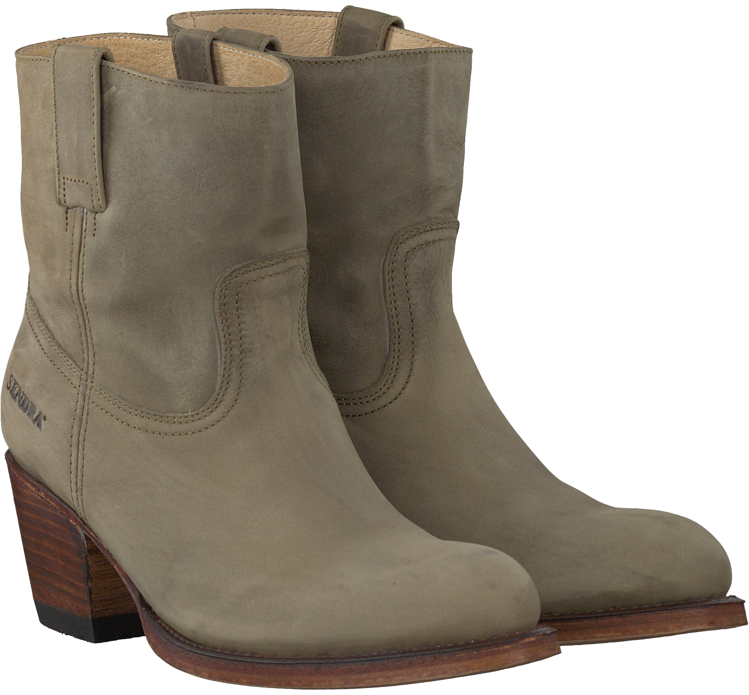 Beige SENDRA Cowboylaarzen 12050 | Omoda Grijze SENDRA Cowboylaarzen 12050 | Omoda
