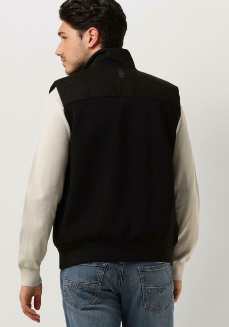 Zwarte PS PAUL SMITH Bodywarmer MENS REC WADDING MIXED MEDIA GILET - large