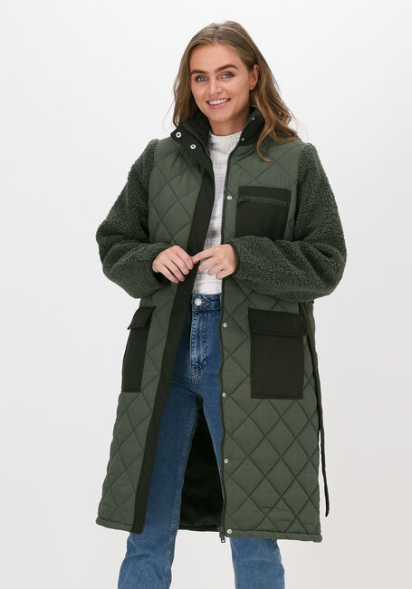 Groene ENVII Teddy jas ENANTOINE JACKET 6729 - large