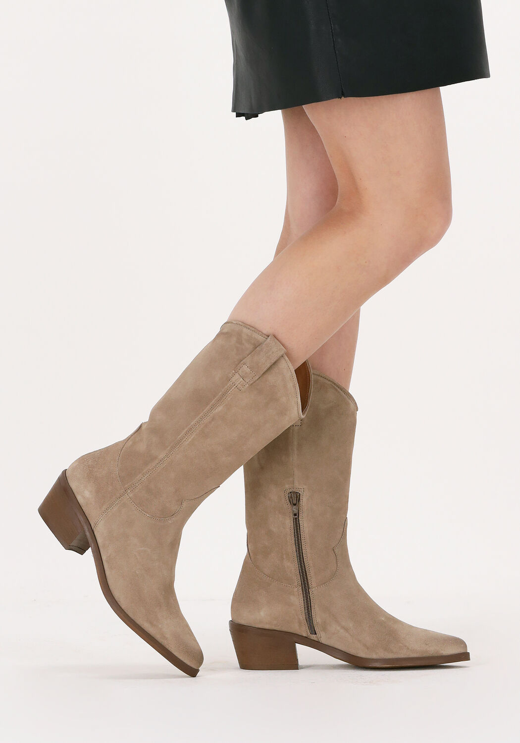 Cognac VERTON Hoge laarzen 1631 | Omoda