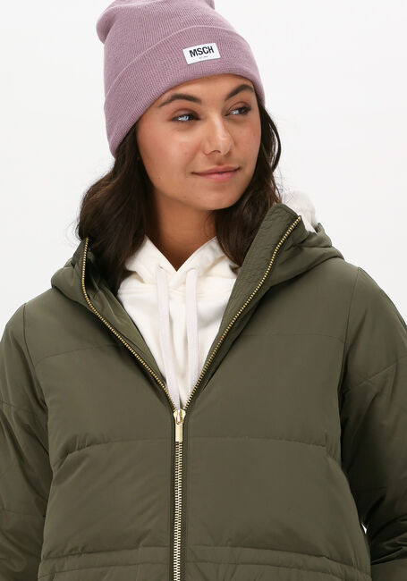 Groene MSCH COPENHAGEN Gewatteerde jas LIONA DOWN JACKET - large