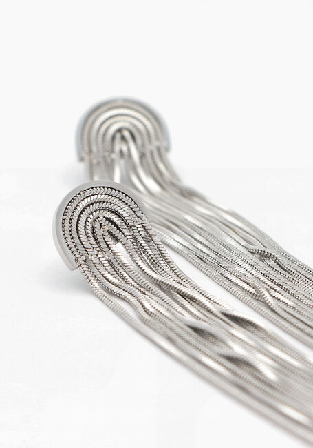 Zilverkleurig NOTRE-V Oorbellen EARRING LONG - large