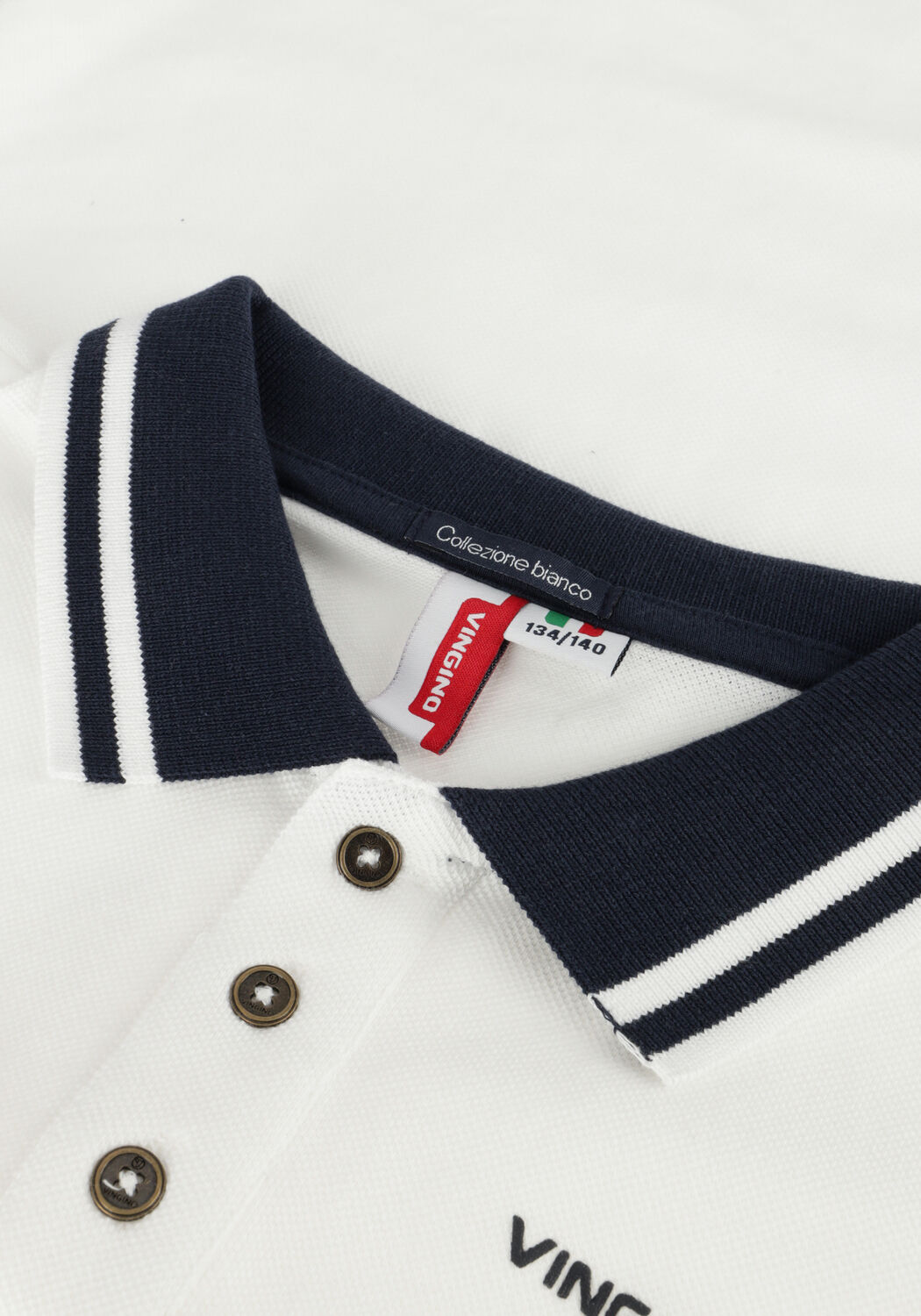 VINGINO Jongens Polo's & T-shirts Kep Wit