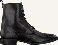 Zwarte FLORIS VAN BOMMEL Veterboots 85631 - medium