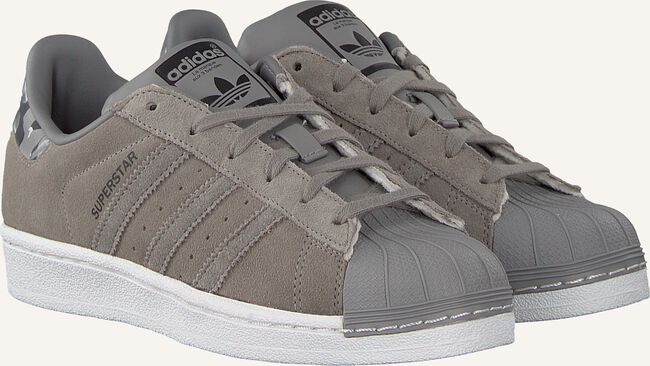 Taupe ADIDAS Lage sneakers SUPERSTAR J Taupe ADIDAS Lage sneakers SUPERSTAR J - large