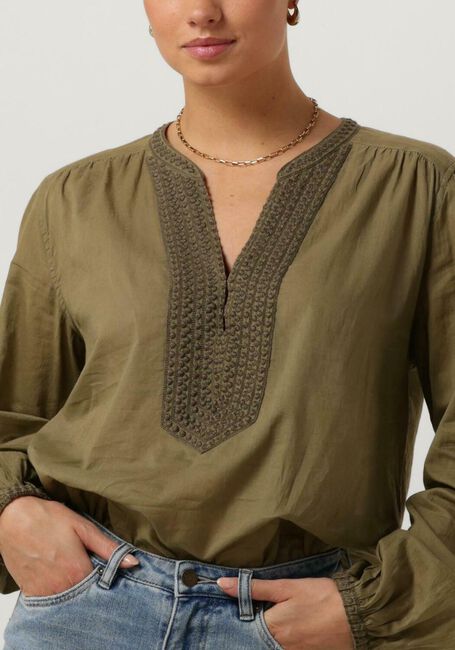 Groene CIRCLE OF TRUST Tops & T-shirts DONNA BLOUSE - large