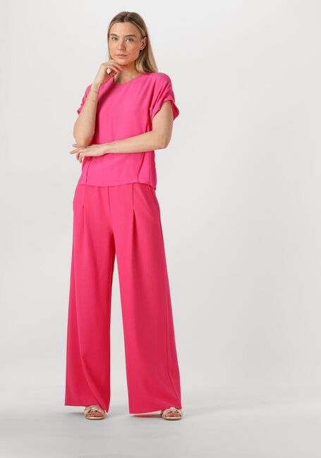 Roze CAROLINE BISS Wijde broek 1529 - large