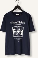 Donkerblauwe SHIWI T-shirt MEN LIAM REGULAR T-SHIRT BLUE TIDES Donkerblauwe SHIWI T-shirt MEN LIAM REGULAR T-SHIRT BLUE TIDES - medium