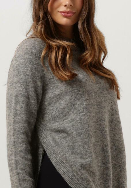 Grijze MSCH COPENHAGEN Trui MSCHLESSINE HOPE PULLOVER - large