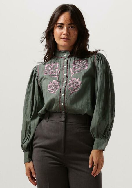 Khaki ANTIK BATIK Blouses ANOUKI BLOUSE - large