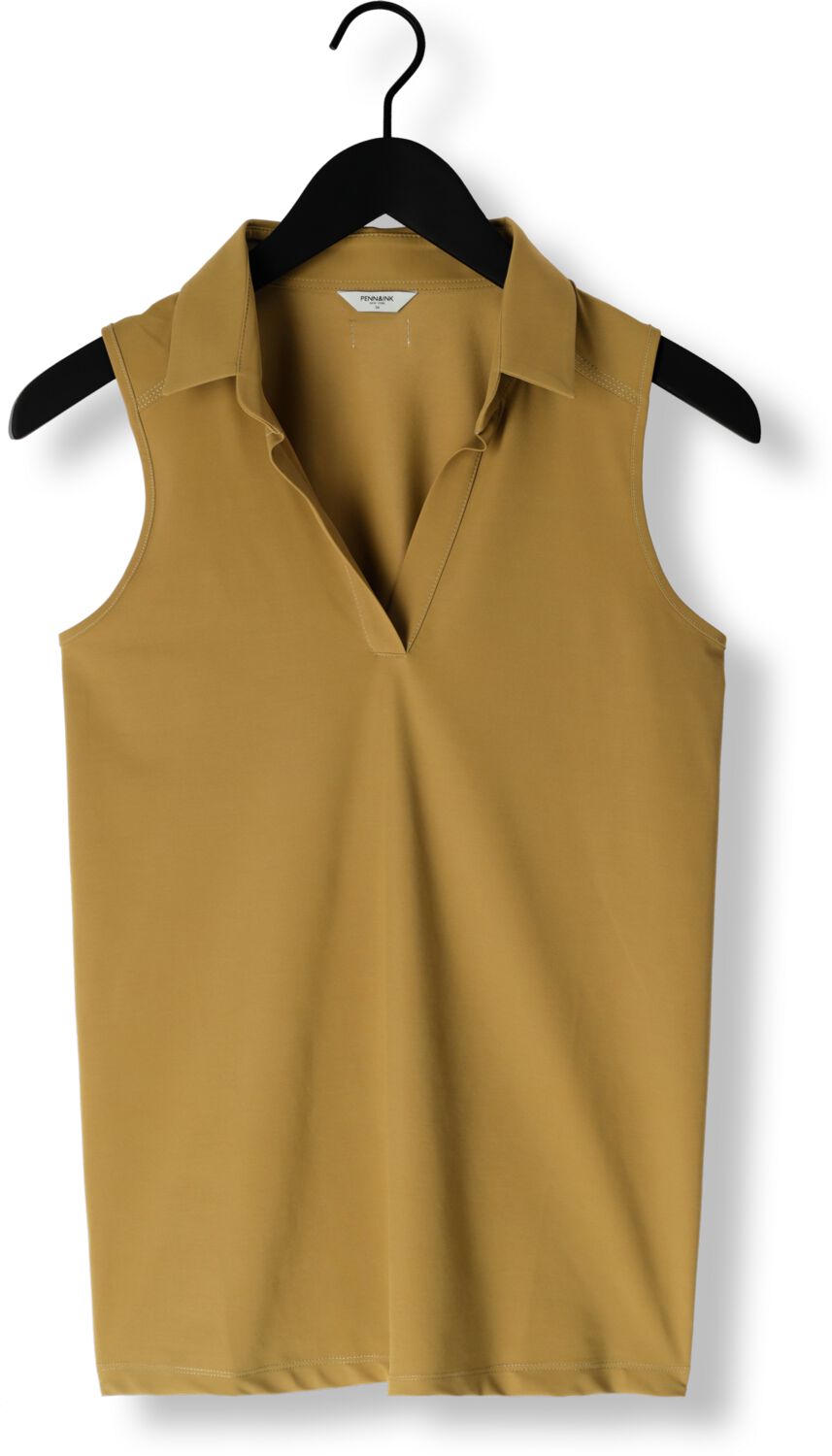 PENN & INK Dames Tops & T-shirts Top Olijf