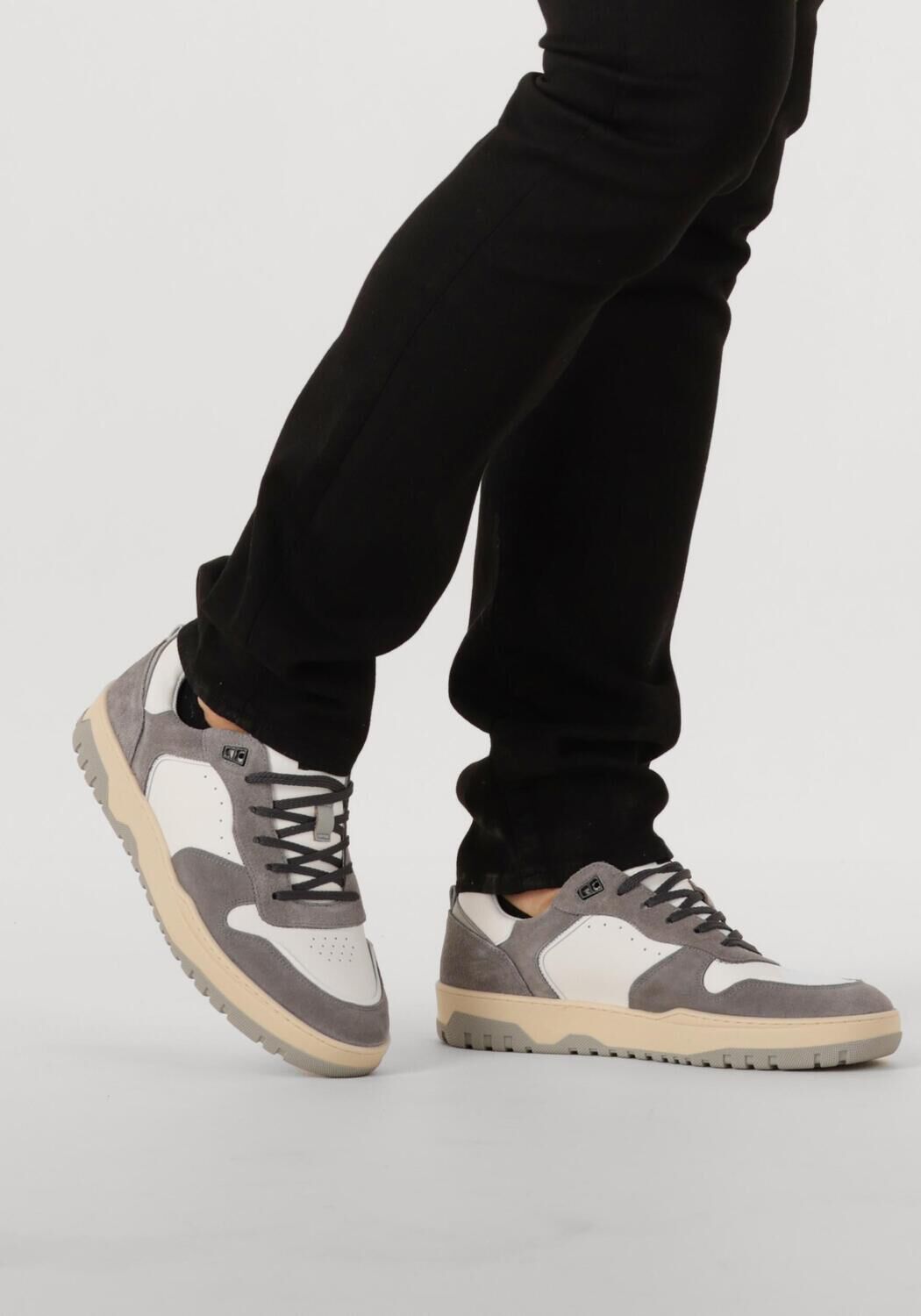 Witte GENTI Lage sneakers FURY - large