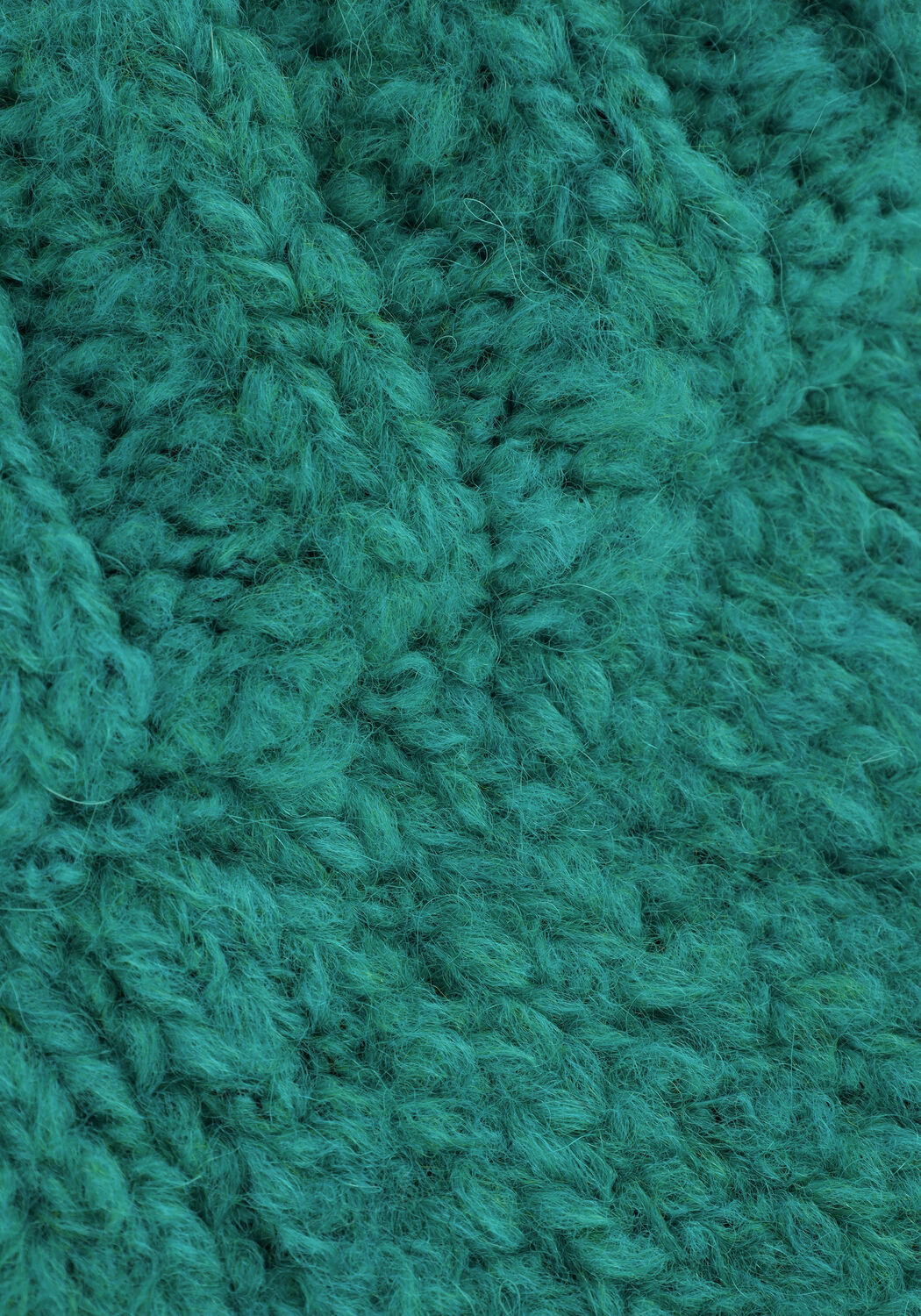 Groene PENN & INK Trui PULLOVER 3/4 - large