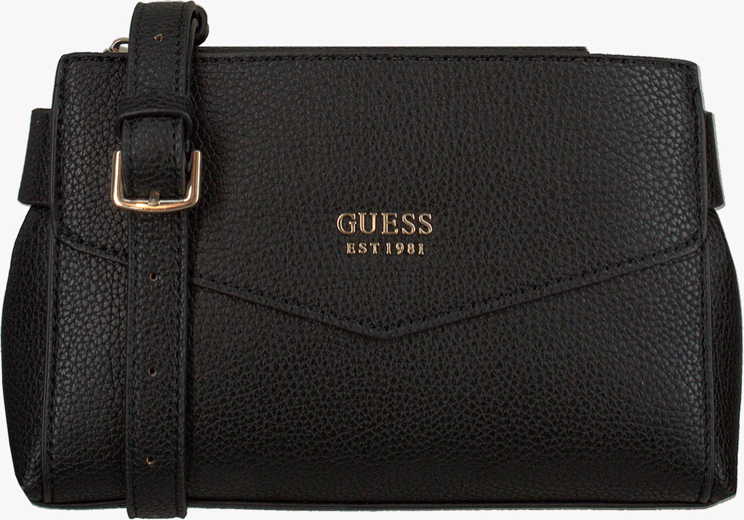 Zwarte GUESS COLETTE MINI SOCIETY CROSSBODY Schoudertas Omoda