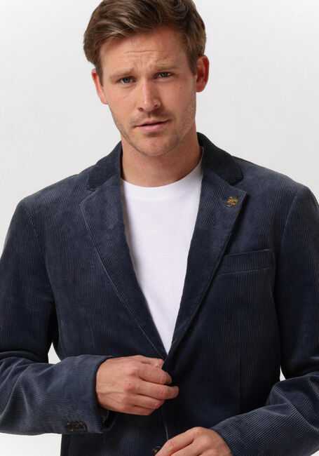 Blauwe SCOTCH & SODA Colbert CORDUROY SINGLE-BREASTED BLAZER - large