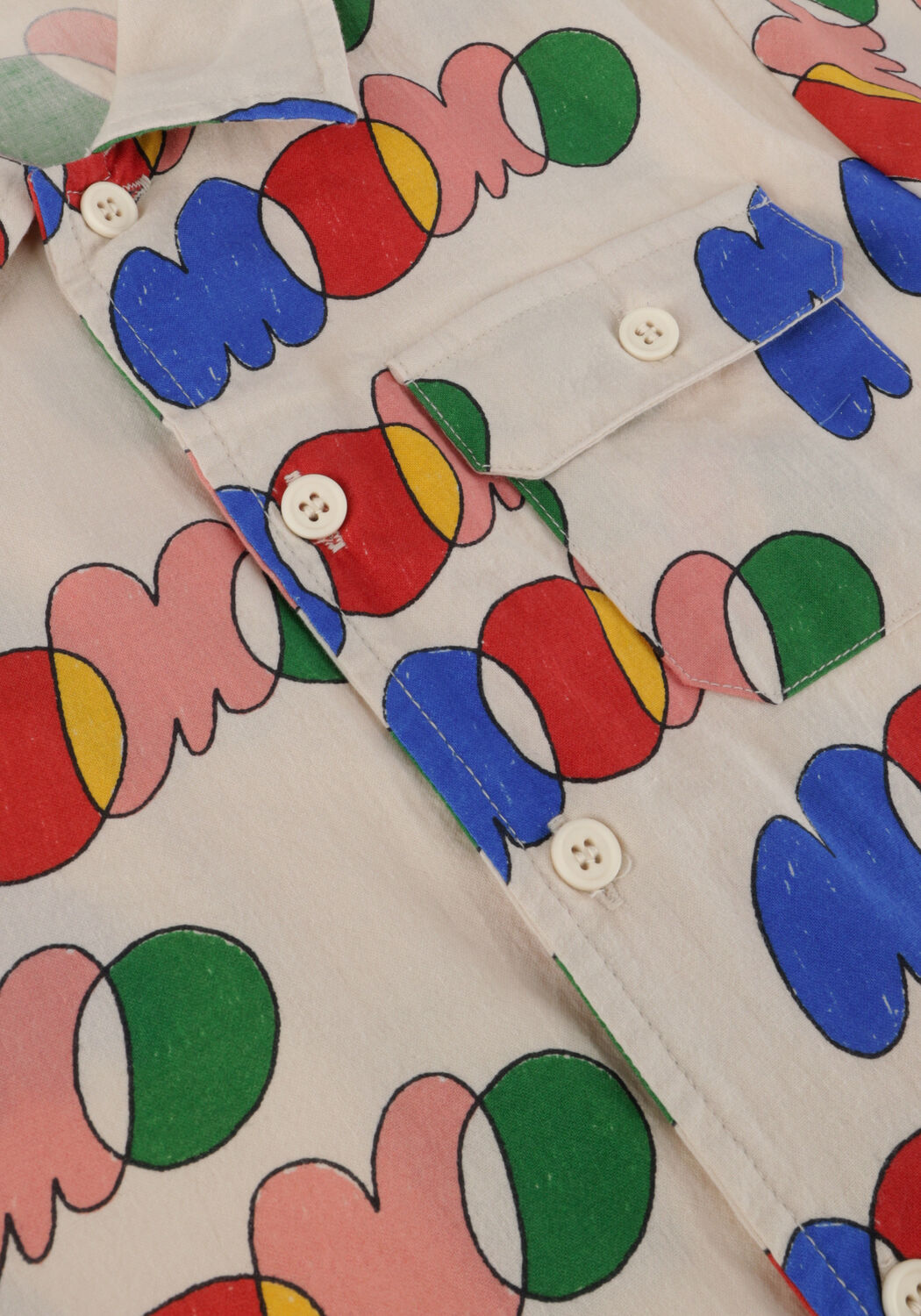 Multi Jelly Mallow Overhemd MOMO SHORT SLEEVE SHIRT - large