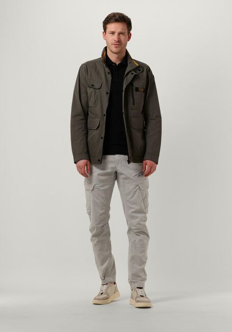 Olijf PME LEGEND Jack SEMI LONG JACKET FUTURER 2.0 MECH COTTON - large