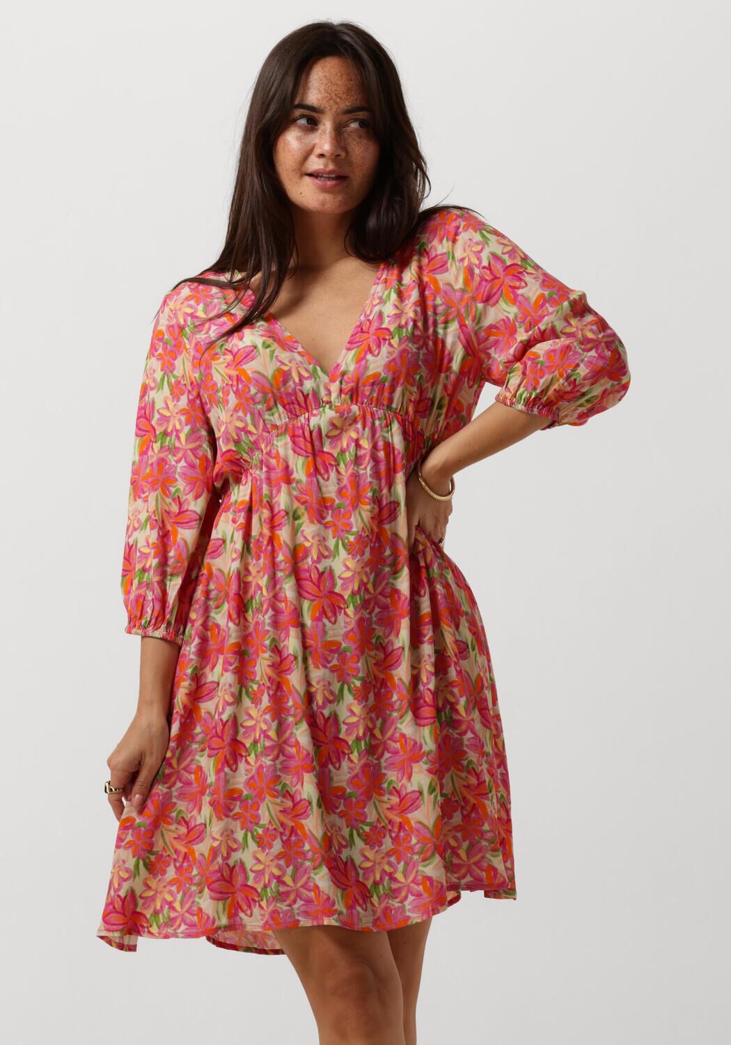 Ydence Fuchsia Mini Dress Kyra Pink Dames