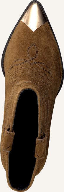 Cognac LOLA CRUZ Enkellaarsjes 293T30BK Cognac LOLA CRUZ Enkellaarsjes 293T30BK - large