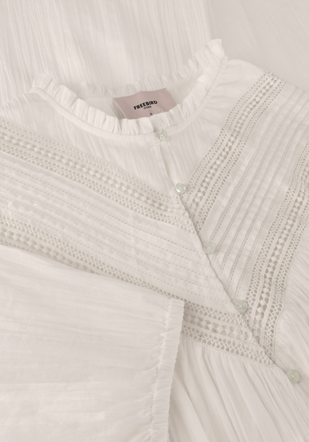 Beige FREEBIRD Mini jurk DAVIN - large