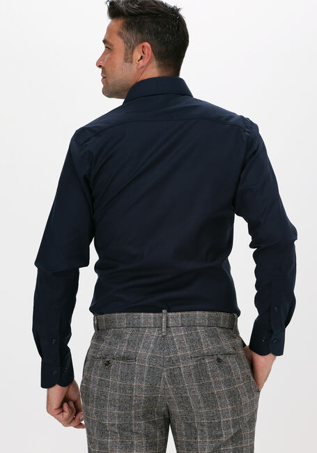 Donkerblauwe PROFUOMO Klassiek overhemd HULL - large