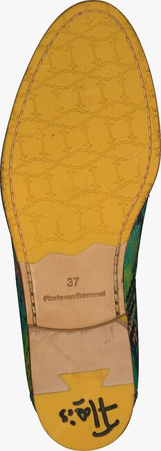 Groene FLORIS VAN BOMMEL Loafers 85409 - large