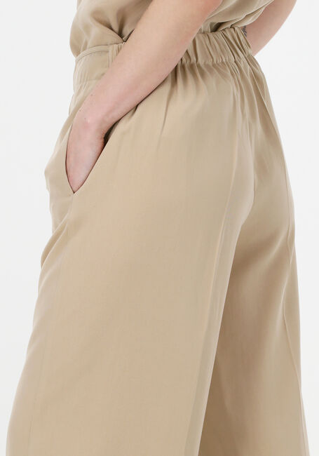 Bruine SUMMUM Wijde broek TROUSERS TENCEL - large