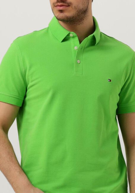 Lime TOMMY HILFIGER Polo 1985 SLIM POLO - large