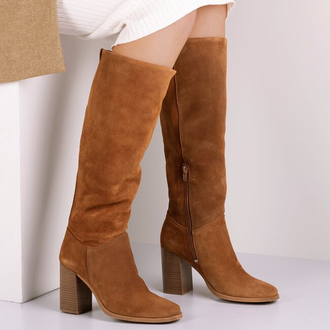 Cognac OMODA Hoge laarzen 6025 Cognac OMODA Hoge laarzen 6025 - large