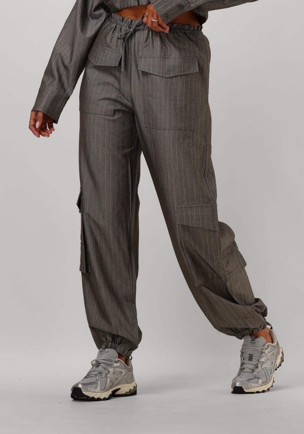 Refined Department Stijlvolle Vikki Broek Gray Dames