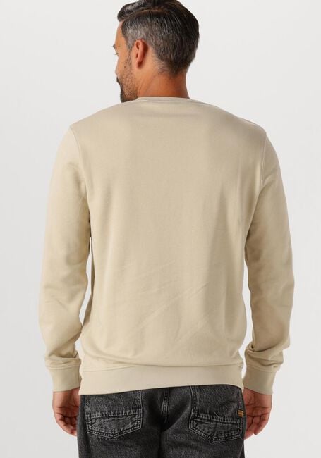 Taupe LYLE & SCOTT Trui CREW NECK SWEATSHIRT - large