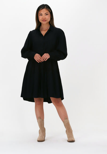 Zwarte Y.A.S. Mini jurk YASOLLY LS DRESS - large